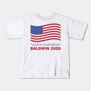 The Next President is...Alec Baldwin Kids T-Shirt